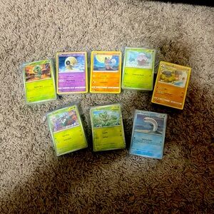 Pokemon Basic cards lot